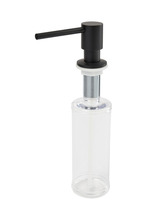 Sæbedispenser til indbygning sort